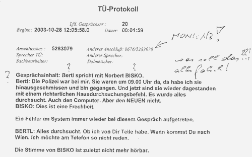Ich spreche mit mir selbst!